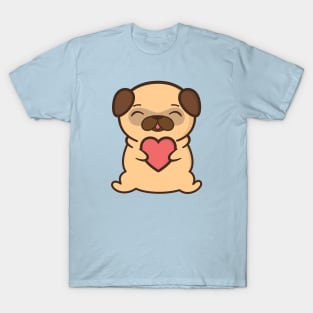 Cute and Kawaii Adorable Pug T-Shirt